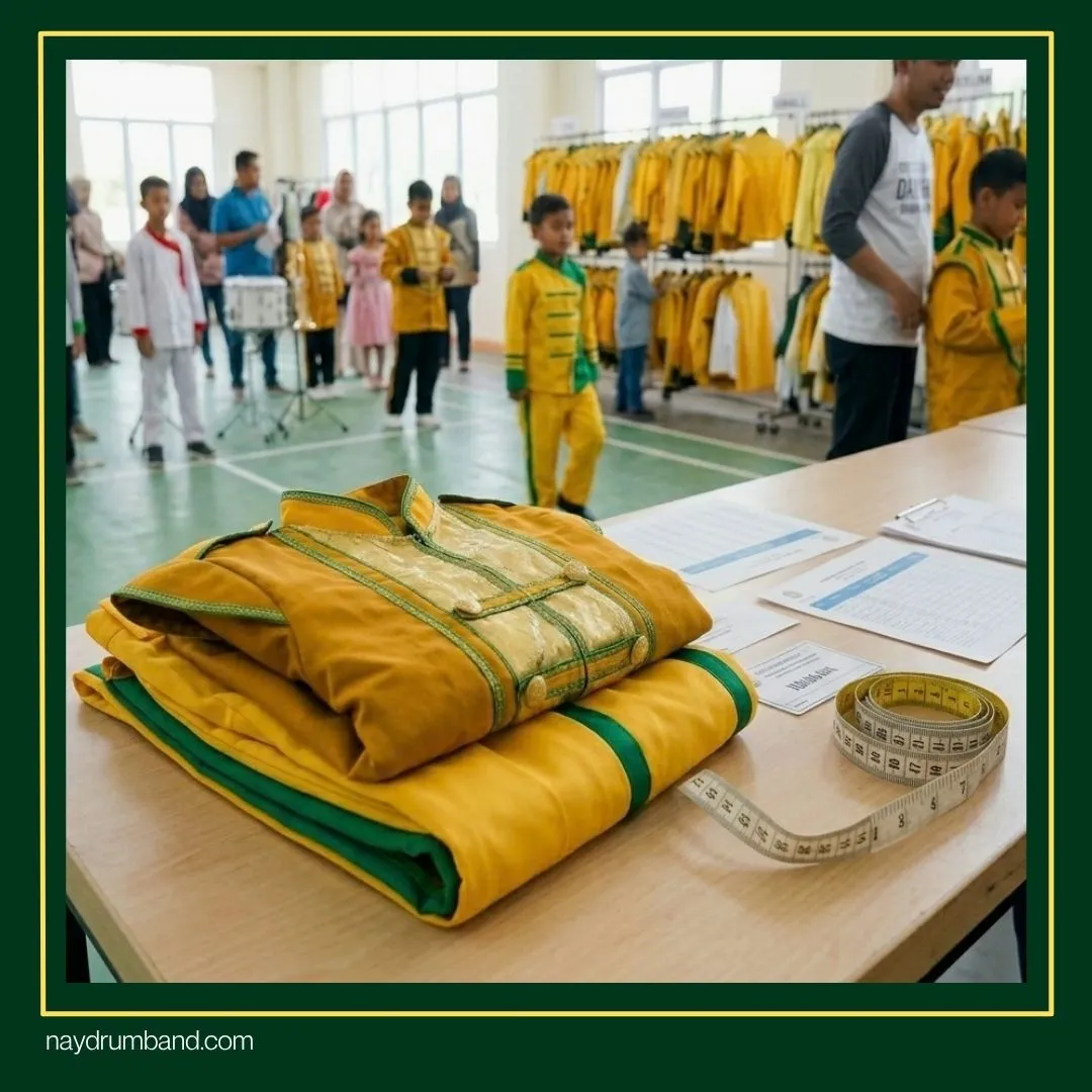 baju drumband anak tk